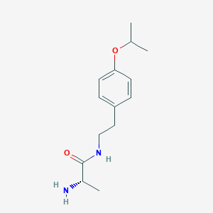 N~1~-[2-(4-isopropoxyphenyl)ethyl]-L-alaninamide trifluoroacetate