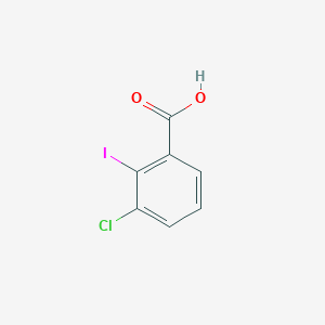 molecular formula C7H4ClIO2 B051647 3-氯-2-碘苯甲酸 CAS No. 123278-03-5