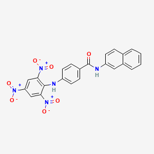 N-2-naphthyl-4-[(2,4,6-trinitrophenyl)amino]benzamide