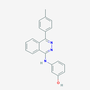 3-{[4-(4-Methylphenyl)phthalazin-1-yl]amino}phenol