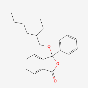 3-[(2-ethylhexyl)oxy]-3-phenyl-2-benzofuran-1(3H)-one