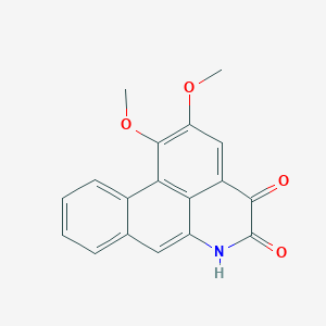 molecular formula C18H13NO4 B051652 北查拉酮 B CAS No. 57576-41-7