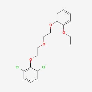 1,3-dichloro-2-{2-[2-(2-ethoxyphenoxy)ethoxy]ethoxy}benzene