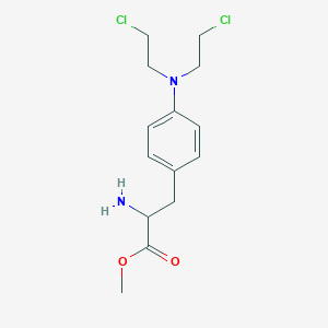 B051654 Methyl 2-amino-3-[4-[bis(2-chloroethyl)amino]phenyl]propanoate CAS No. 62978-52-3