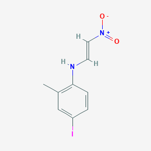 (4-iodo-2-methylphenyl)(2-nitrovinyl)amine