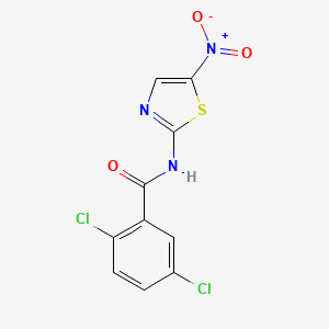 2,5-dichloro-N-(5-nitro-1,3-thiazol-2-yl)benzamide