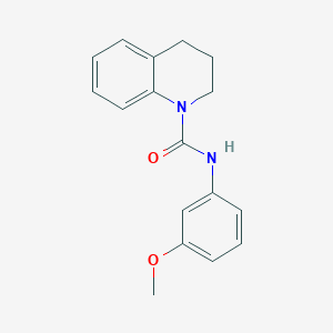 N-(3-methoxyphenyl)-3,4-dihydro-1(2H)-quinolinecarboxamide