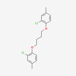 molecular formula C18H20Cl2O2 B5165592 1,1'-[1,4-butanediylbis(oxy)]bis(2-chloro-4-methylbenzene) 