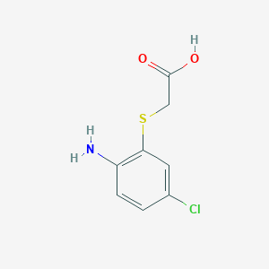 [(2-amino-5-chlorophenyl)thio]acetic acid