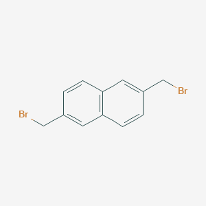 molecular formula C12H10Br2 B051659 2,6-双(溴甲基)萘 CAS No. 4542-77-2