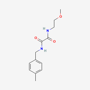 N-(2-methoxyethyl)-N'-(4-methylbenzyl)ethanediamide