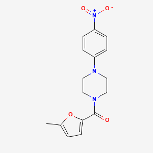 1-(5-methyl-2-furoyl)-4-(4-nitrophenyl)piperazine