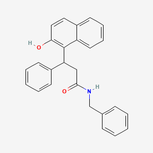 N-benzyl-3-(2-hydroxy-1-naphthyl)-3-phenylpropanamide