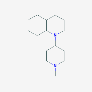 1-(1-methyl-4-piperidinyl)decahydroquinoline