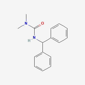 molecular formula C16H18N2O B5166284 N'-(diphenylmethyl)-N,N-dimethylurea 