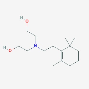 2,2'-{[2-(2,6,6-trimethyl-1-cyclohexen-1-yl)ethyl]imino}diethanol