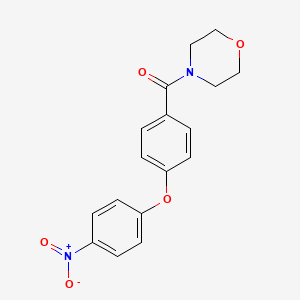 4-[4-(4-nitrophenoxy)benzoyl]morpholine