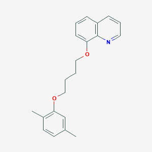 8-[4-(2,5-dimethylphenoxy)butoxy]quinoline