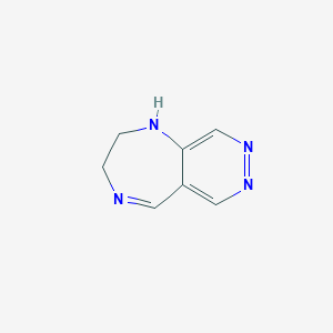 B051667 Pyridazino(4,5-e)-1,4-diazepine CAS No. 122018-88-6