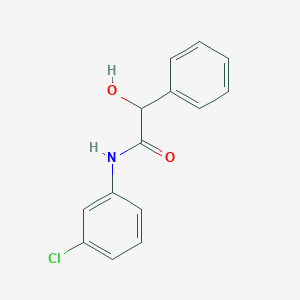 N-(3-chlorophenyl)-2-hydroxy-2-phenylacetamide