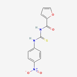 N-{[(4-nitrophenyl)amino]carbonothioyl}-2-furamide