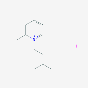 2-Methyl-1-(3-methylbutyl)pyridin-1-ium;iodide