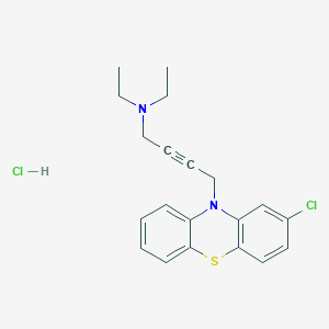 molecular formula C20H22Cl2N2S B5167076 [4-(2-chloro-10H-phenothiazin-10-yl)-2-butyn-1-yl]diethylamine hydrochloride 