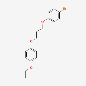 1-bromo-4-[3-(4-ethoxyphenoxy)propoxy]benzene