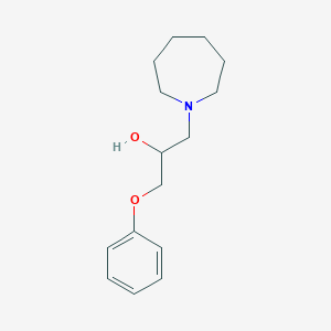 1-(1-azepanyl)-3-phenoxy-2-propanol