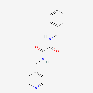 N-benzyl-N'-(4-pyridinylmethyl)ethanediamide