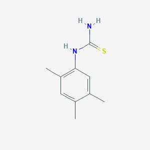 molecular formula C10H14N2S B051672 1-(2,4,5-Trimethylphenyl)-2-thiourea CAS No. 117174-87-5