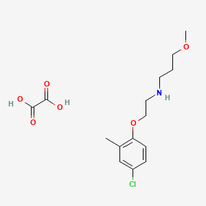 N-[2-(4-chloro-2-methylphenoxy)ethyl]-3-methoxy-1-propanamine oxalate