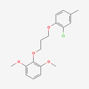 2-[3-(2-chloro-4-methylphenoxy)propoxy]-1,3-dimethoxybenzene