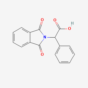 B5167470 (1,3-dioxo-1,3-dihydro-2H-isoindol-2-yl)(phenyl)acetic acid CAS No. 4695-37-8