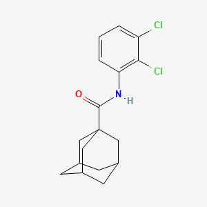 molecular formula C17H19Cl2NO B5167609 N-(2,3-dichlorophenyl)-1-adamantanecarboxamide 