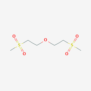 Ethane,1,1-oxybis[2-(methylsulfonyl)-(9ci)