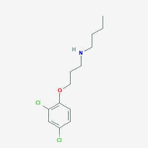 N-[3-(2,4-dichlorophenoxy)propyl]-1-butanamine