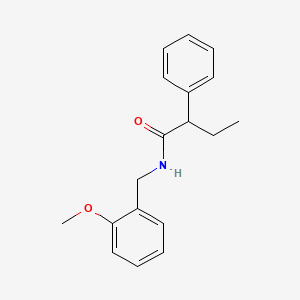 N-(2-methoxybenzyl)-2-phenylbutanamide