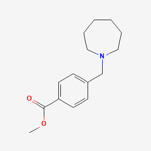molecular formula C15H21NO2 B5168852 methyl 4-(1-azepanylmethyl)benzoate 