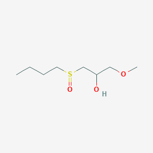 1-(butylsulfinyl)-3-methoxy-2-propanol