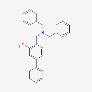 4-[(dibenzylamino)methyl]-3-biphenylol