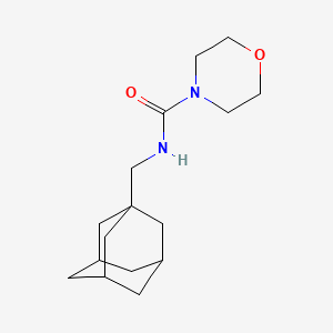 molecular formula C16H26N2O2 B5169158 N-(1-adamantylmethyl)morpholine-4-carboxamide 