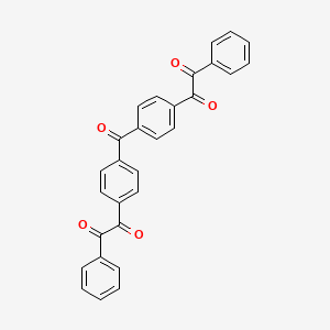 molecular formula C29H18O5 B5169233 1,1'-(carbonyldi-4,1-phenylene)bis(2-phenyl-1,2-ethanedione) CAS No. 31224-78-9