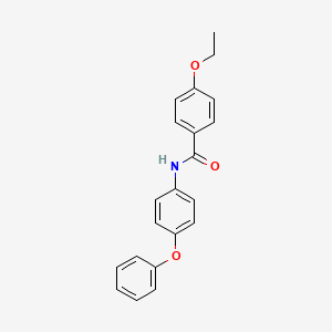 molecular formula C21H19NO3 B5169464 4-ethoxy-N-(4-phenoxyphenyl)benzamide 