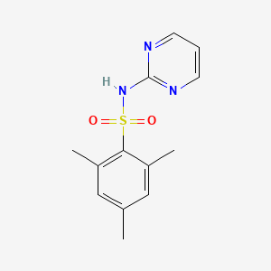 molecular formula C13H15N3O2S B5170004 2,4,6-trimethyl-N-2-pyrimidinylbenzenesulfonamide 