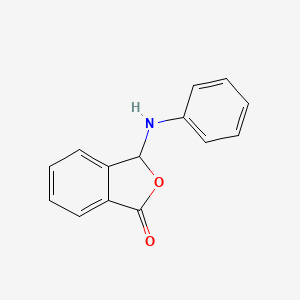 molecular formula C14H11NO2 B5170276 3-anilino-2-benzofuran-1(3H)-one 