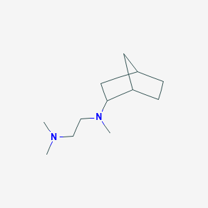 molecular formula C12H24N2 B5170670 N-bicyclo[2.2.1]hept-2-yl-N,N',N'-trimethyl-1,2-ethanediamine 