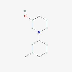 molecular formula C12H23NO B5170937 1-(3-methylcyclohexyl)-3-piperidinol 