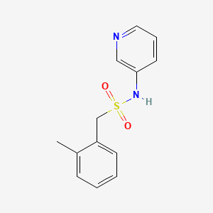 molecular formula C13H14N2O2S B5171227 1-(2-methylphenyl)-N-3-pyridinylmethanesulfonamide 