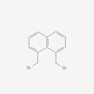 molecular formula C12H10Br2 B051720 1,8-双(溴甲基)萘 CAS No. 2025-95-8